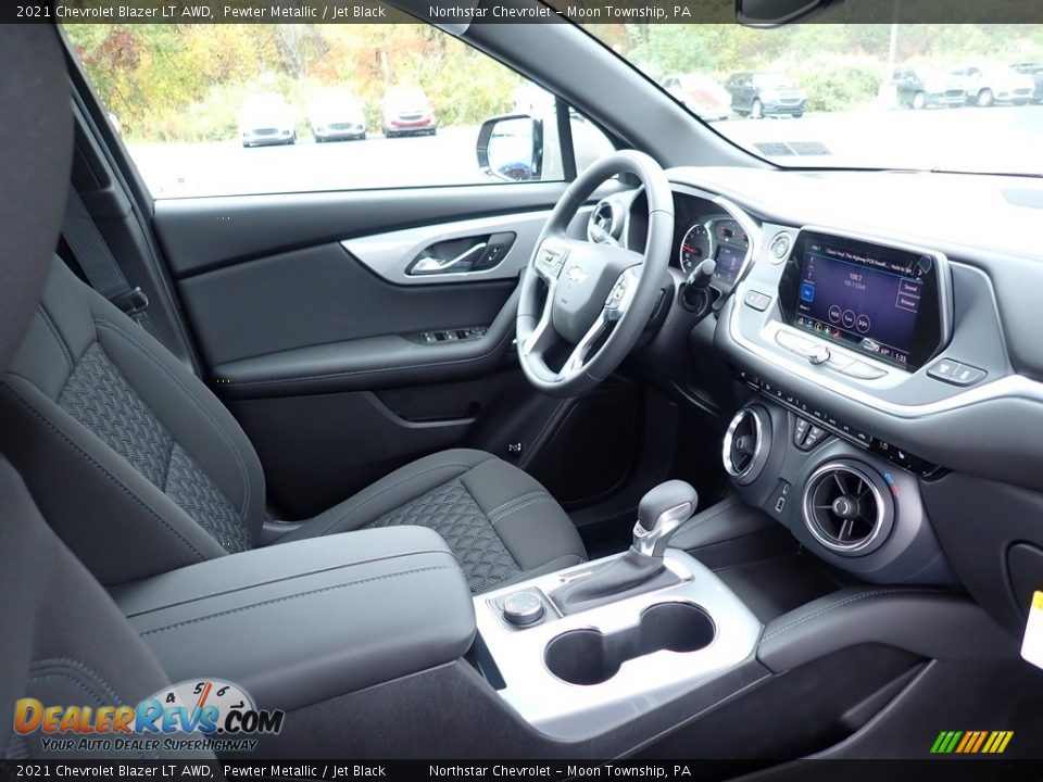 2021 Chevrolet Blazer LT AWD Pewter Metallic / Jet Black Photo #11