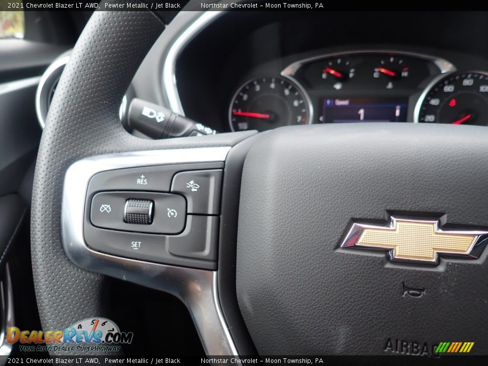 2021 Chevrolet Blazer LT AWD Steering Wheel Photo #20