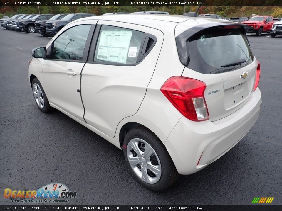 2021 Chevrolet Spark LS Toasted Marshmallow Metallic / Jet Black Photo #4