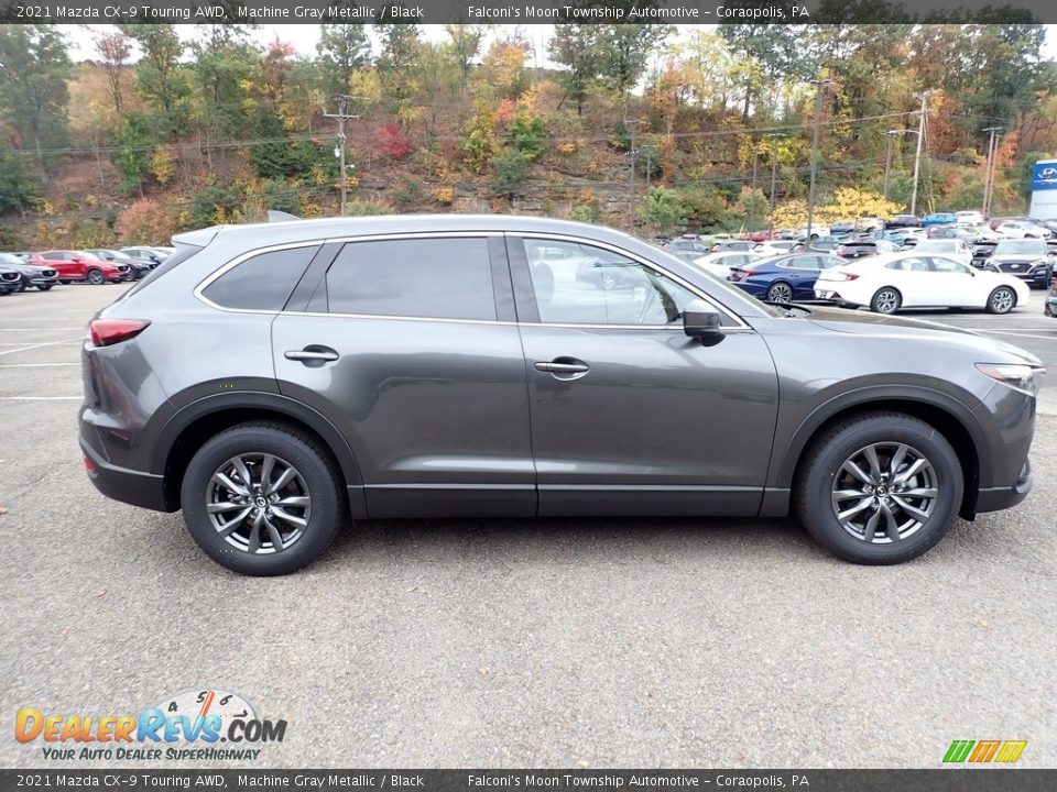 Machine Gray Metallic 2021 Mazda CX-9 Touring AWD Photo #1