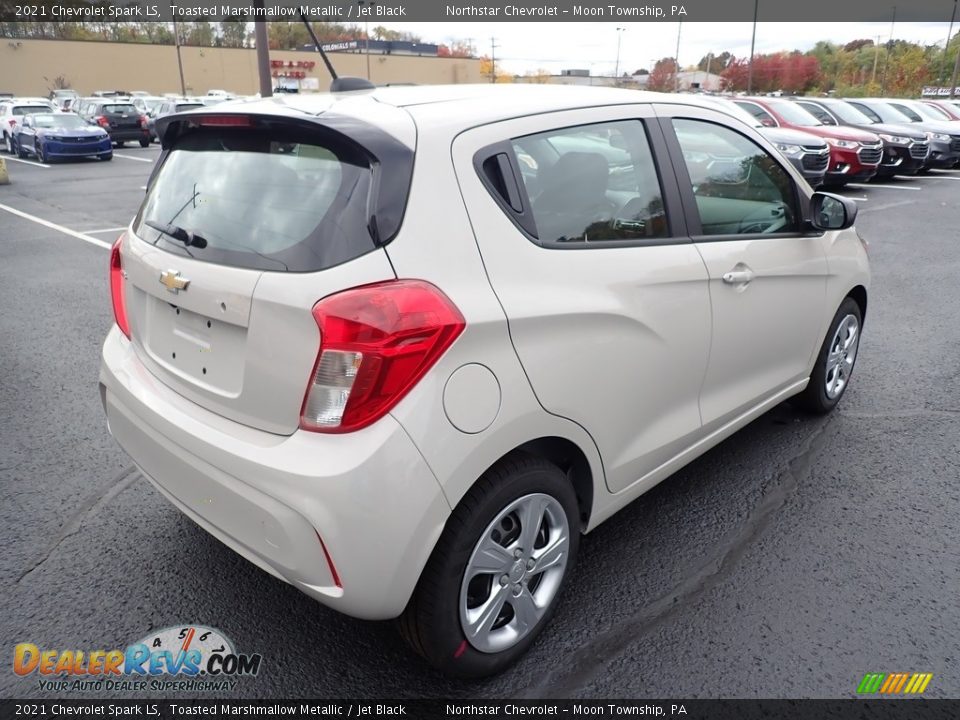 2021 Chevrolet Spark LS Toasted Marshmallow Metallic / Jet Black Photo #6