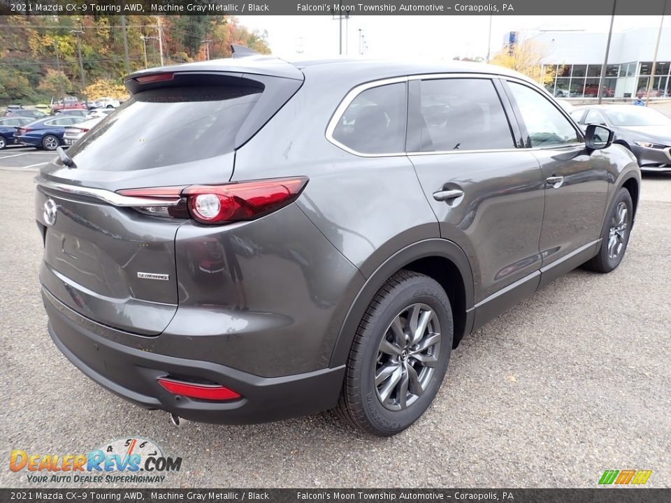 2021 Mazda CX-9 Touring AWD Machine Gray Metallic / Black Photo #2