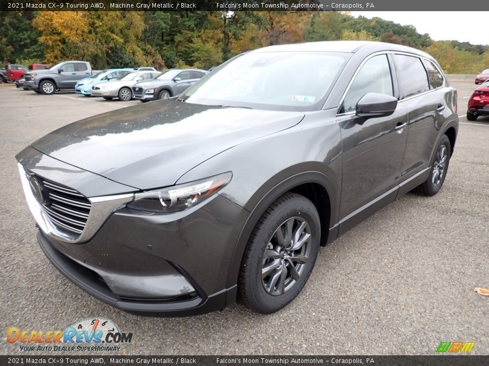 Machine Gray Metallic 2021 Mazda CX-9 Touring AWD Photo #5