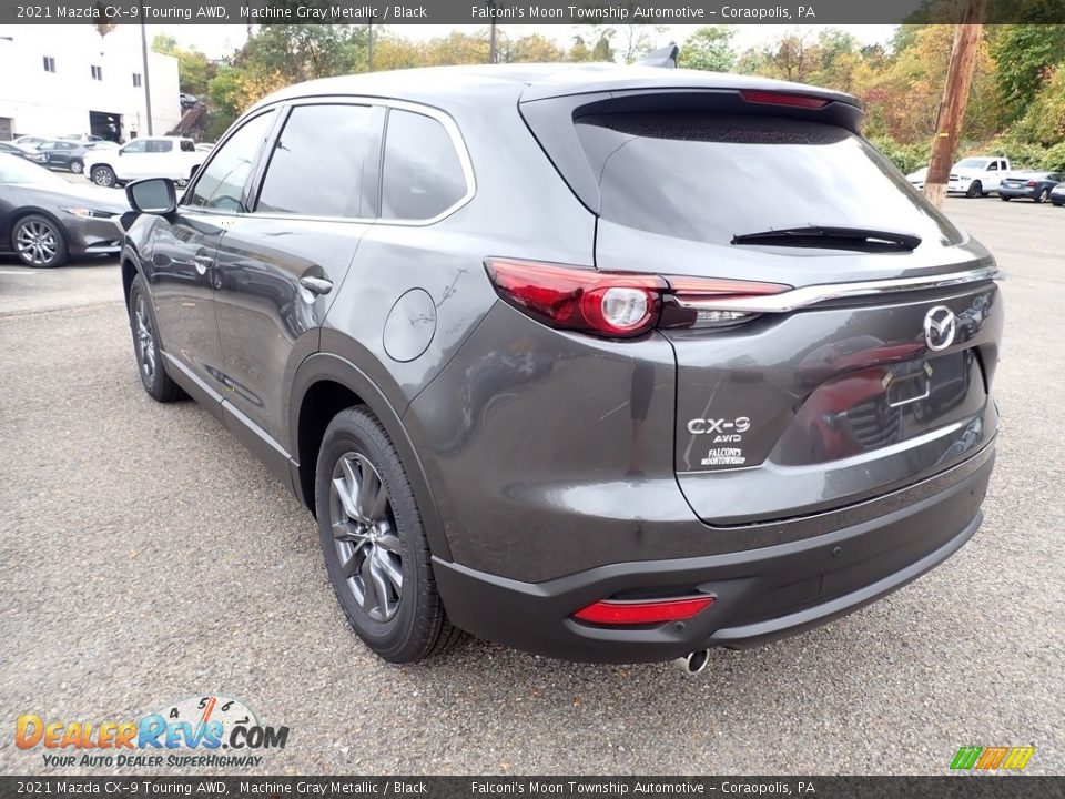 2021 Mazda CX-9 Touring AWD Machine Gray Metallic / Black Photo #6