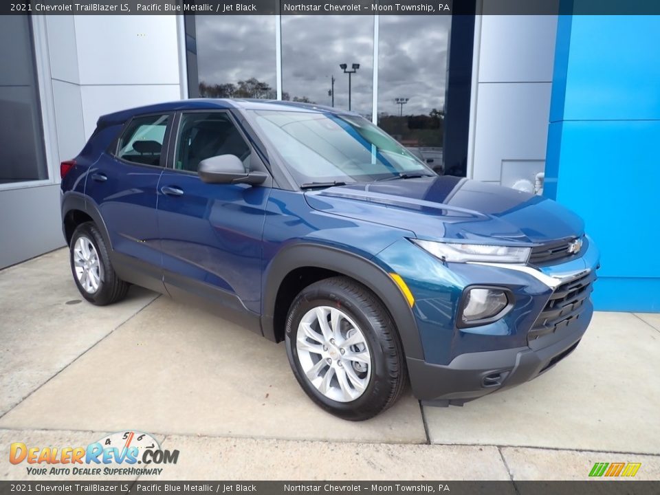 2021 Chevrolet TrailBlazer LS Pacific Blue Metallic / Jet Black Photo #1