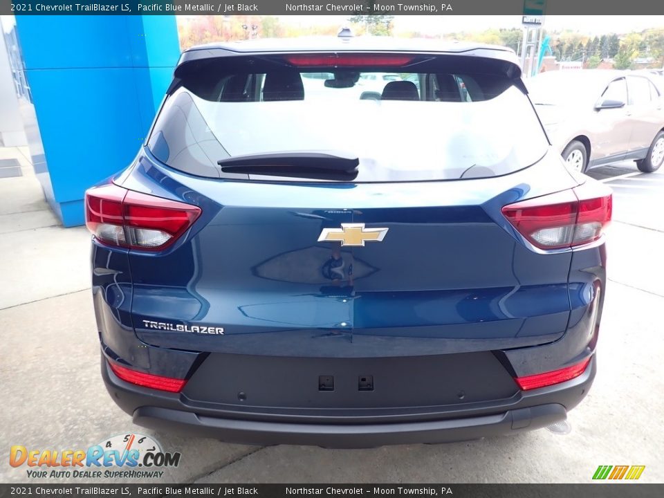 2021 Chevrolet TrailBlazer LS Pacific Blue Metallic / Jet Black Photo #4