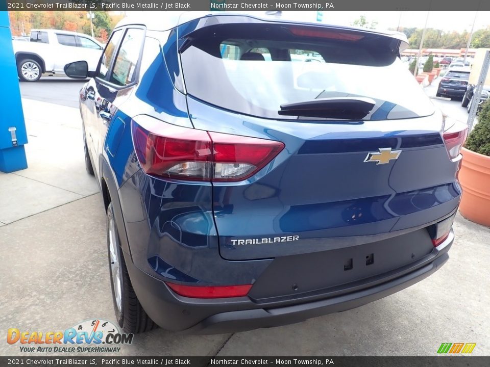 2021 Chevrolet TrailBlazer LS Pacific Blue Metallic / Jet Black Photo #6