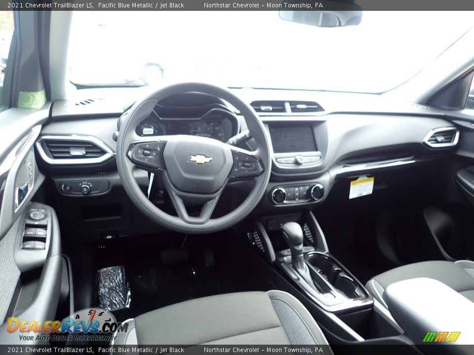 2021 Chevrolet TrailBlazer LS Pacific Blue Metallic / Jet Black Photo #8