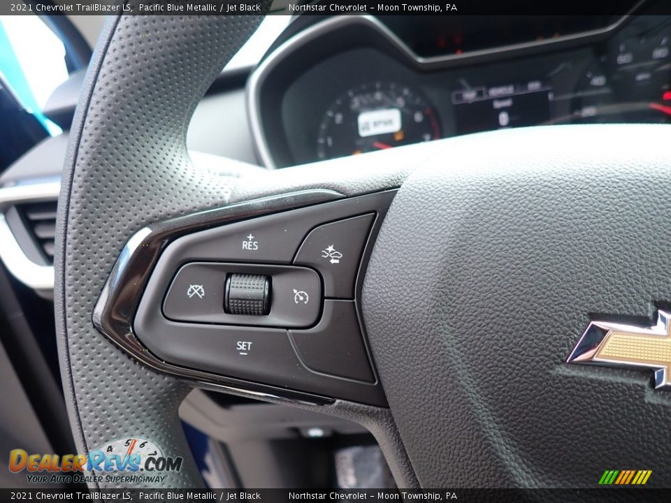 2021 Chevrolet TrailBlazer LS Pacific Blue Metallic / Jet Black Photo #15