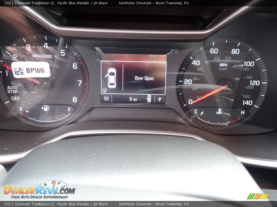 2021 Chevrolet TrailBlazer LS Pacific Blue Metallic / Jet Black Photo #20