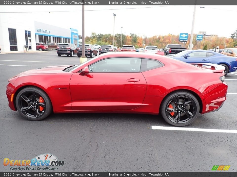 Wild Cherry Tintcoat 2021 Chevrolet Camaro SS Coupe Photo #3