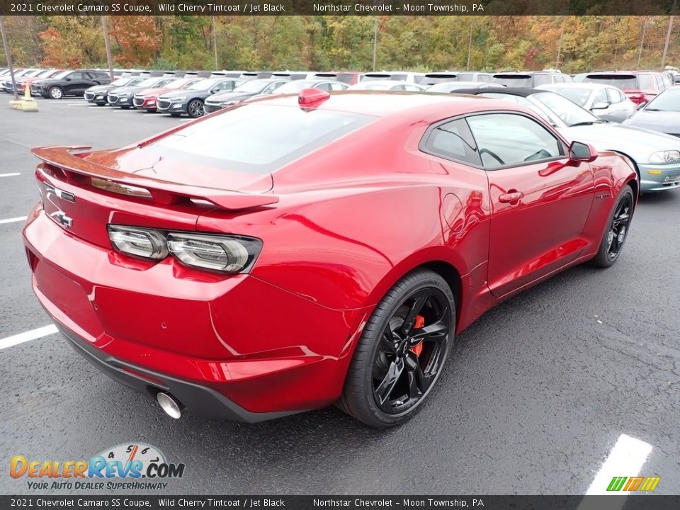 Wild Cherry Tintcoat 2021 Chevrolet Camaro SS Coupe Photo #6