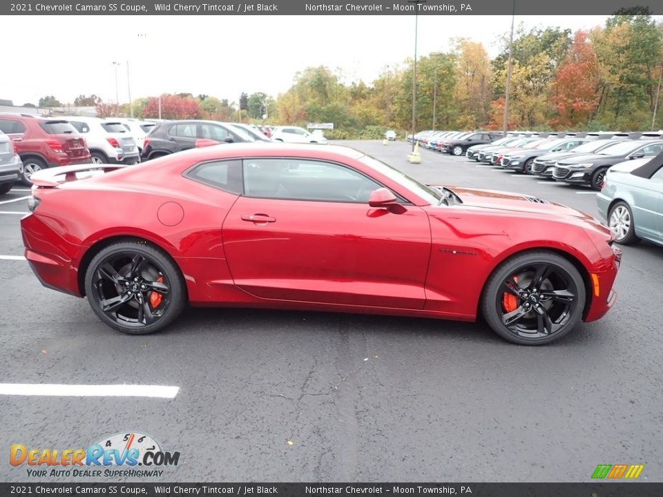 Wild Cherry Tintcoat 2021 Chevrolet Camaro SS Coupe Photo #7