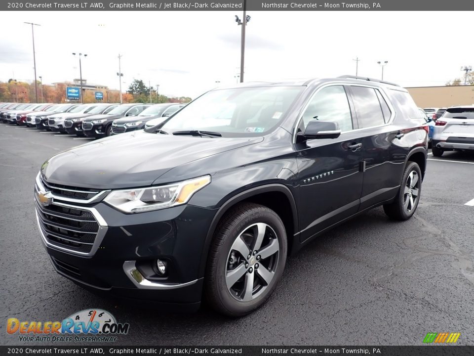2020 Chevrolet Traverse LT AWD Graphite Metallic / Jet Black/­Dark Galvanized Photo #1