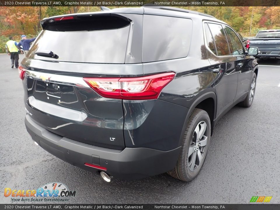 2020 Chevrolet Traverse LT AWD Graphite Metallic / Jet Black/­Dark Galvanized Photo #6