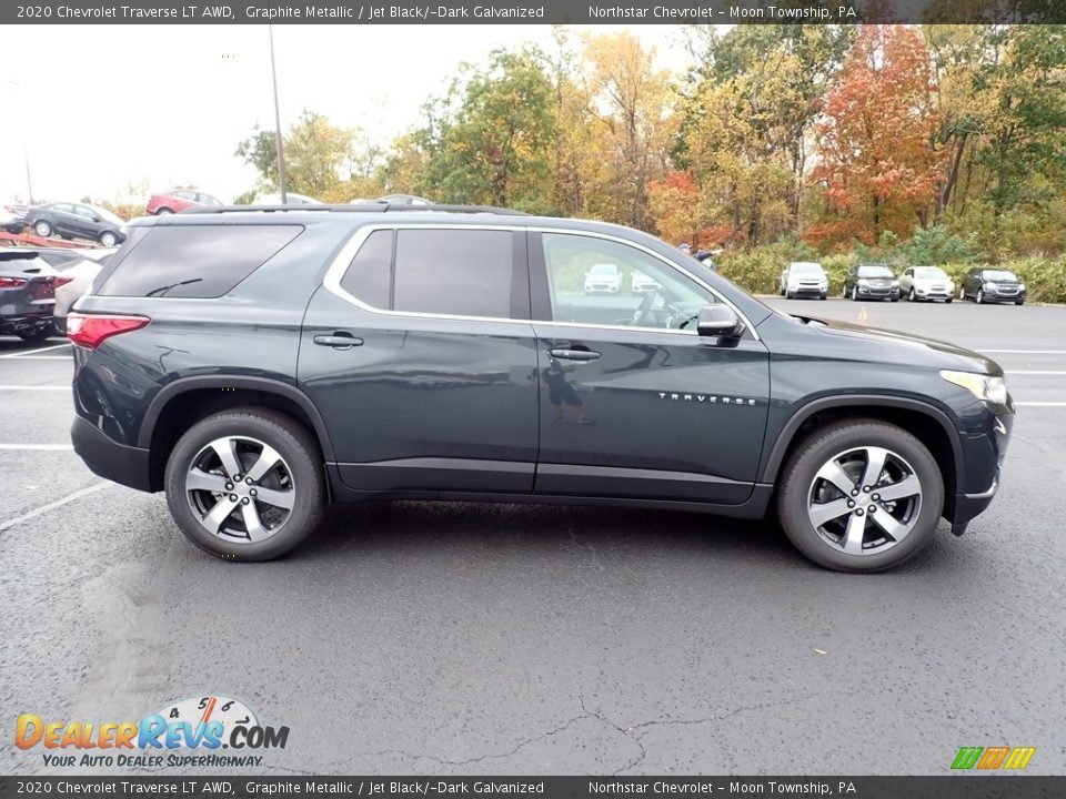 2020 Chevrolet Traverse LT AWD Graphite Metallic / Jet Black/­Dark Galvanized Photo #7