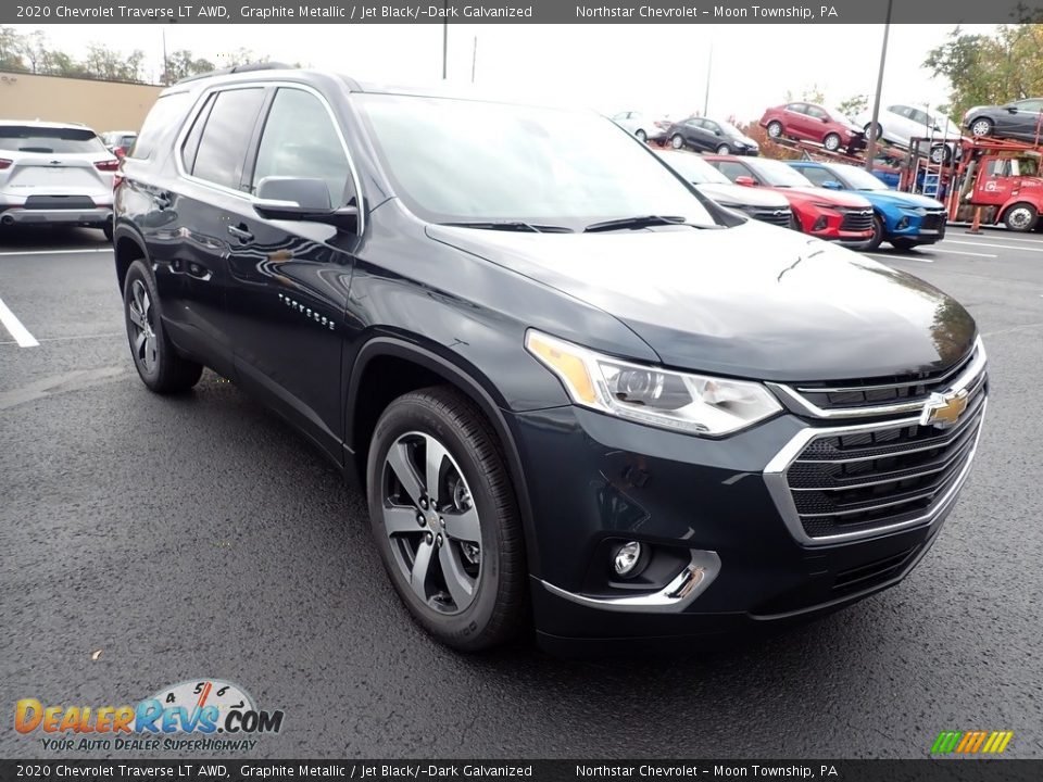 2020 Chevrolet Traverse LT AWD Graphite Metallic / Jet Black/­Dark Galvanized Photo #8