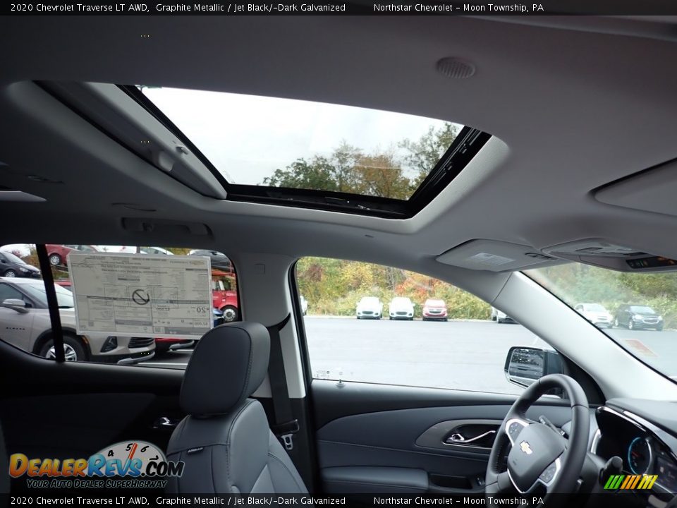 2020 Chevrolet Traverse LT AWD Graphite Metallic / Jet Black/­Dark Galvanized Photo #12