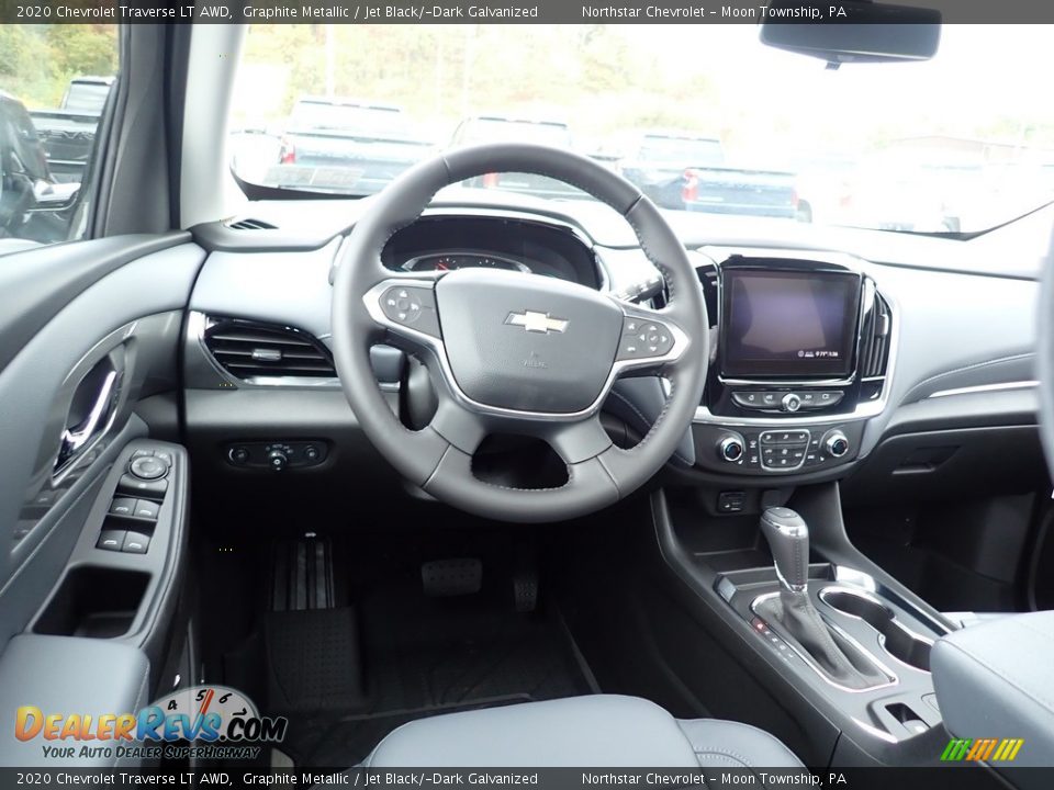 2020 Chevrolet Traverse LT AWD Graphite Metallic / Jet Black/­Dark Galvanized Photo #14