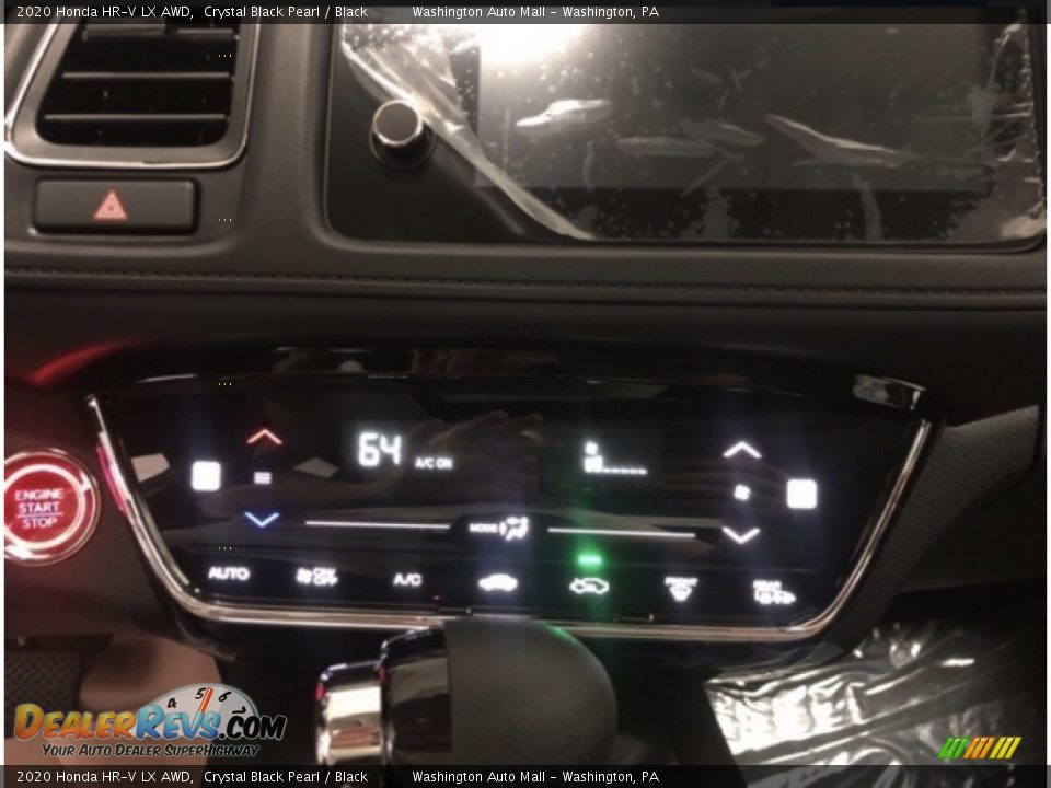 2020 Honda HR-V LX AWD Crystal Black Pearl / Black Photo #14