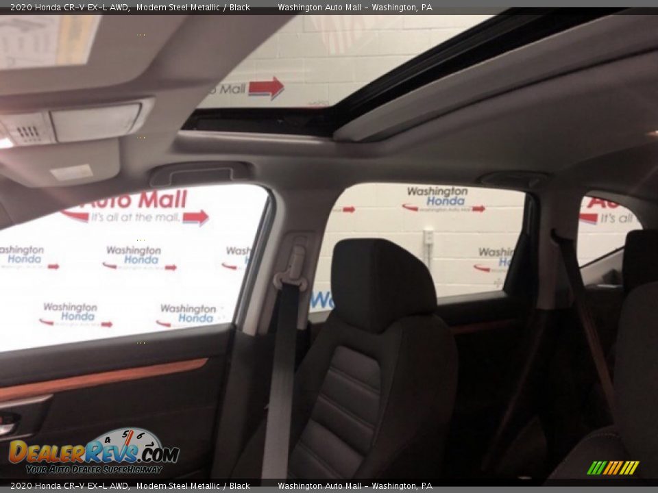 2020 Honda CR-V EX-L AWD Modern Steel Metallic / Black Photo #7