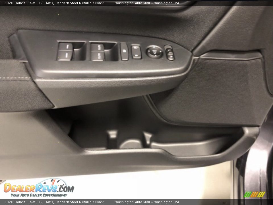 2020 Honda CR-V EX-L AWD Modern Steel Metallic / Black Photo #8