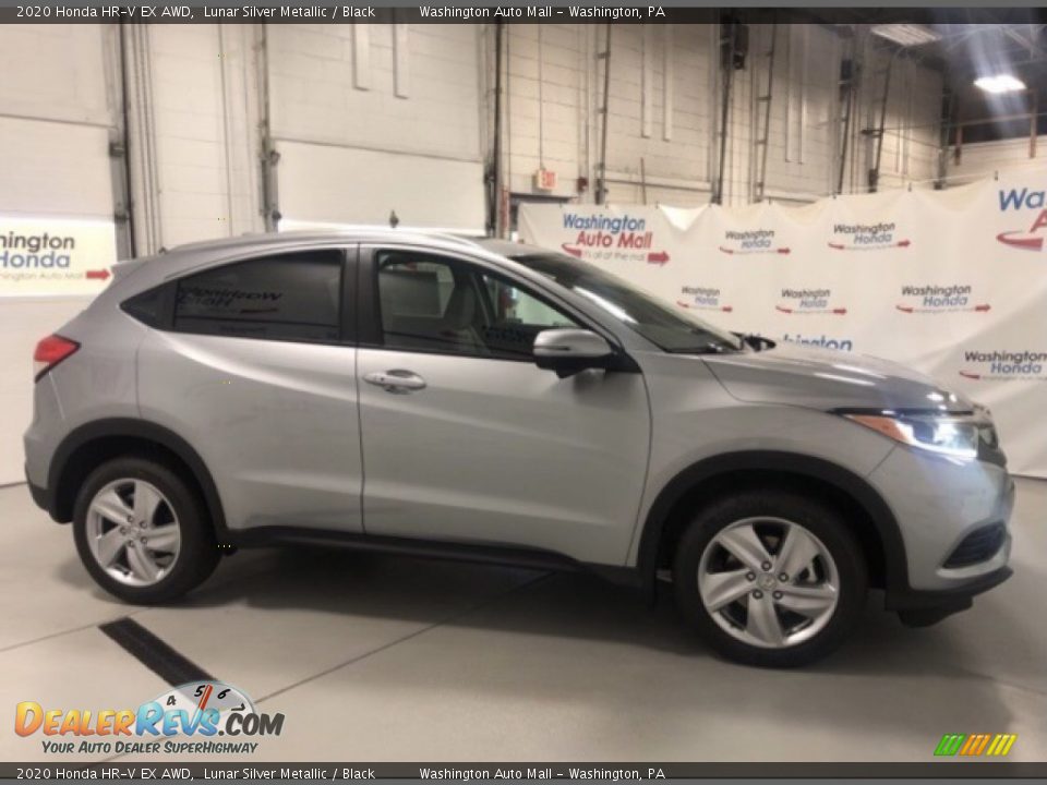 2020 Honda HR-V EX AWD Lunar Silver Metallic / Black Photo #3