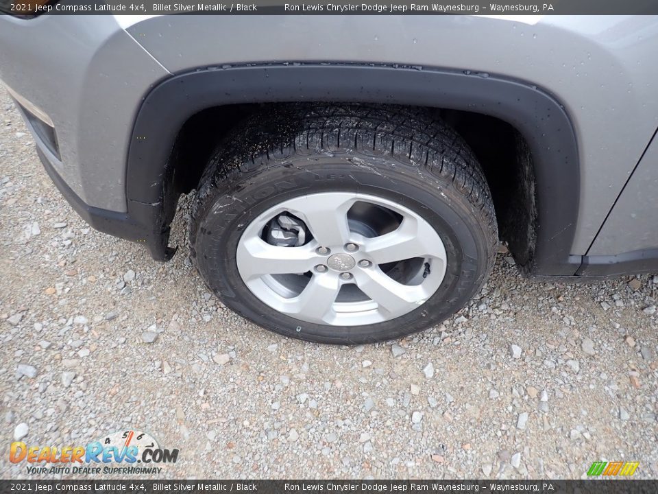 2021 Jeep Compass Latitude 4x4 Billet Silver Metallic / Black Photo #2