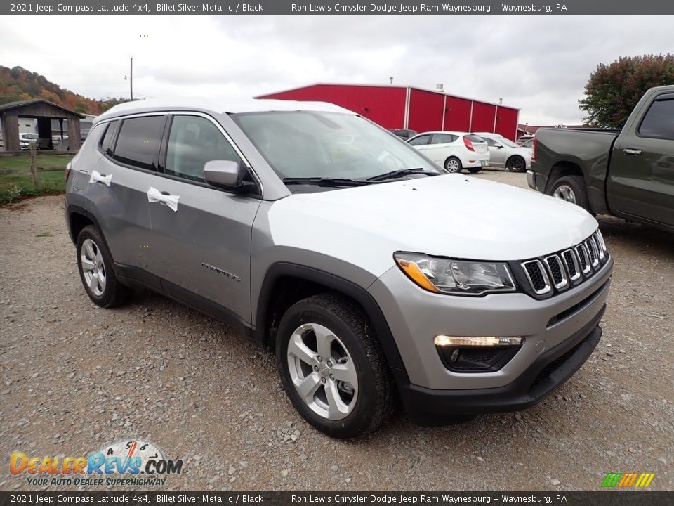Billet Silver Metallic 2021 Jeep Compass Latitude 4x4 Photo #8