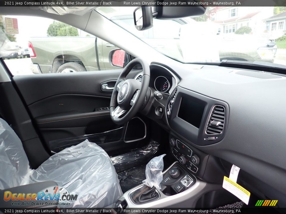 2021 Jeep Compass Latitude 4x4 Billet Silver Metallic / Black Photo #11