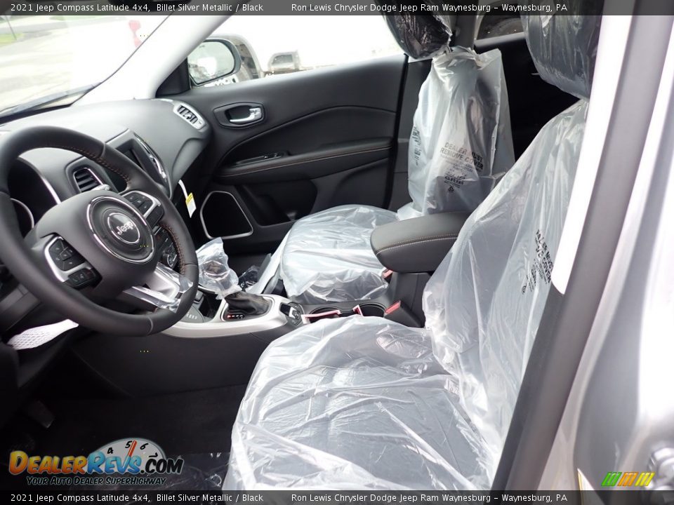 2021 Jeep Compass Latitude 4x4 Billet Silver Metallic / Black Photo #13