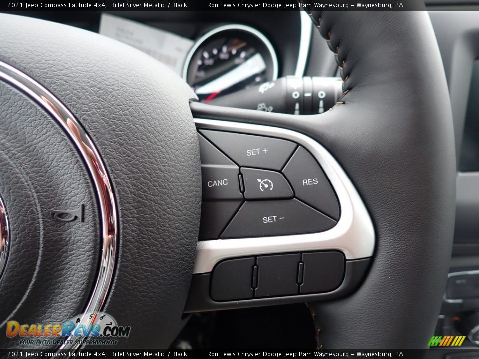 2021 Jeep Compass Latitude 4x4 Steering Wheel Photo #17