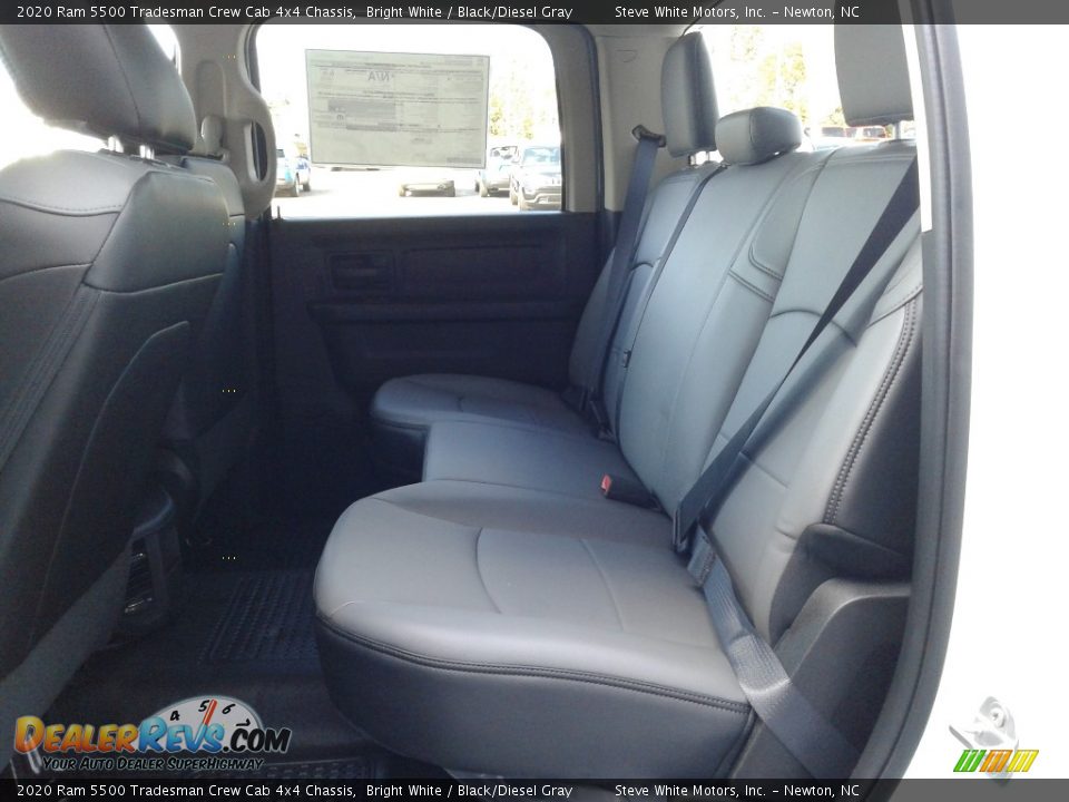 2020 Ram 5500 Tradesman Crew Cab 4x4 Chassis Bright White / Black/Diesel Gray Photo #19