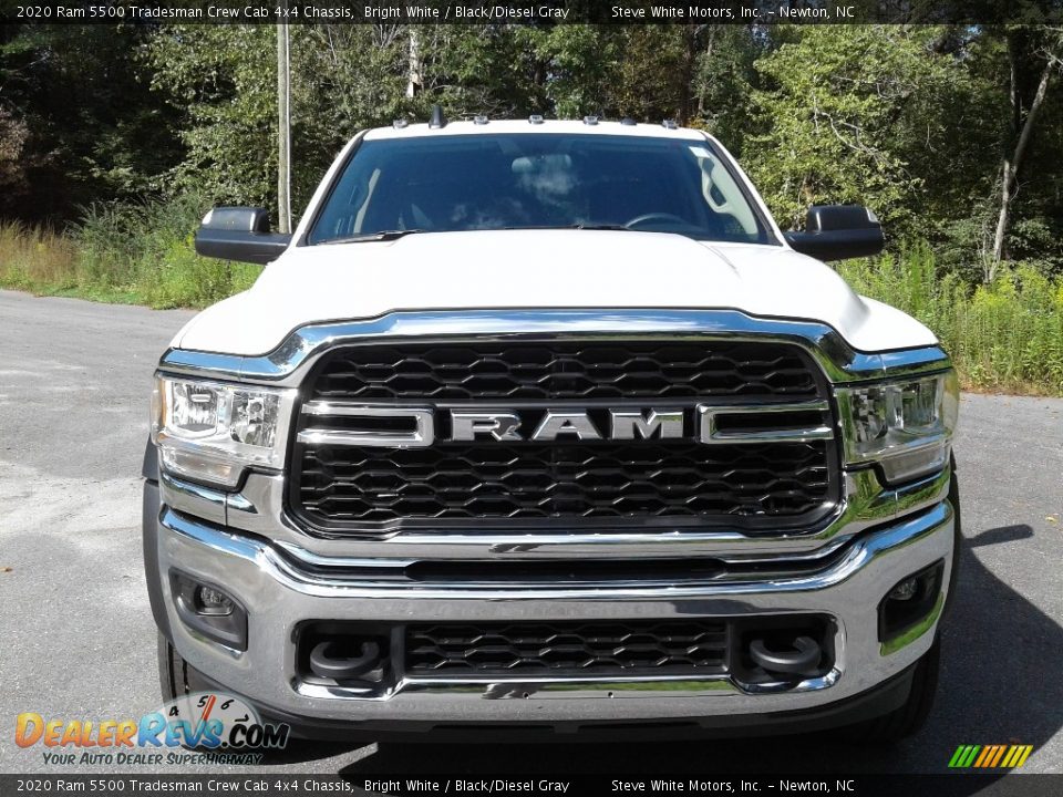 2020 Ram 5500 Tradesman Crew Cab 4x4 Chassis Bright White / Black/Diesel Gray Photo #3