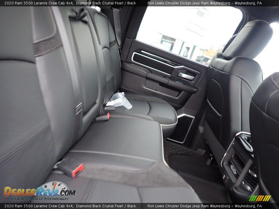 2020 Ram 3500 Laramie Crew Cab 4x4 Diamond Black Crystal Pearl / Black Photo #12