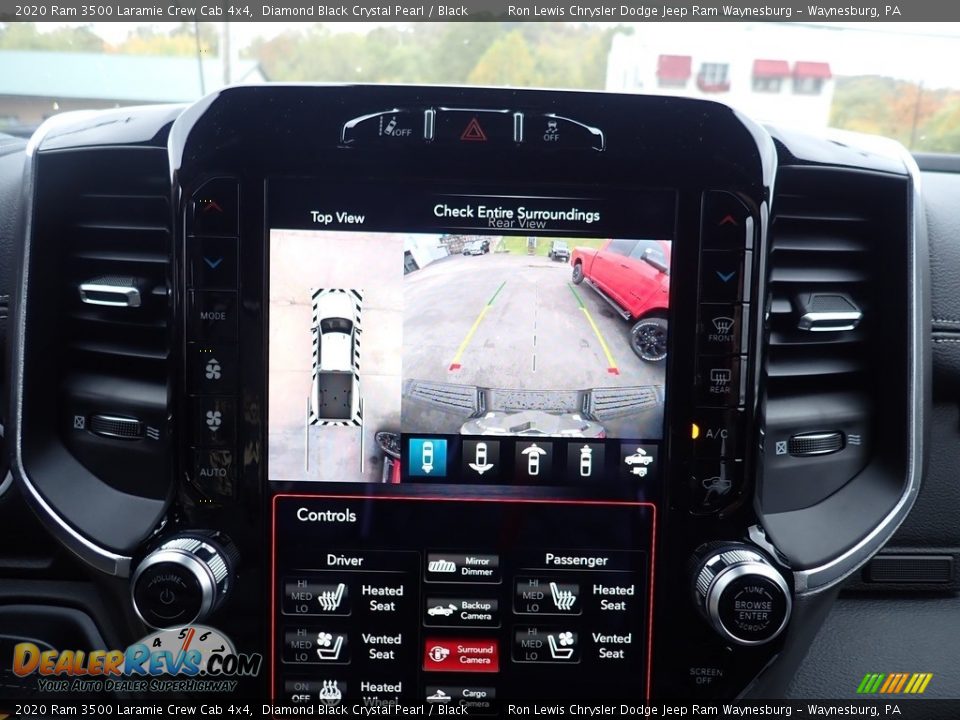 2020 Ram 3500 Laramie Crew Cab 4x4 Diamond Black Crystal Pearl / Black Photo #18