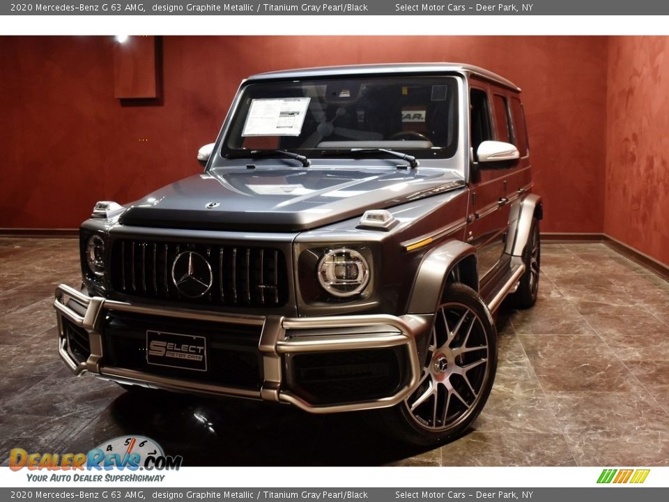 2020 Mercedes-Benz G 63 AMG designo Graphite Metallic / Titanium Gray Pearl/Black Photo #1