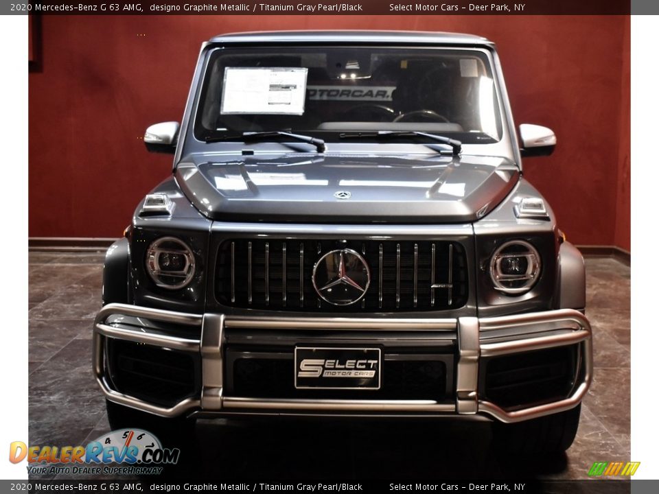 2020 Mercedes-Benz G 63 AMG designo Graphite Metallic / Titanium Gray Pearl/Black Photo #2