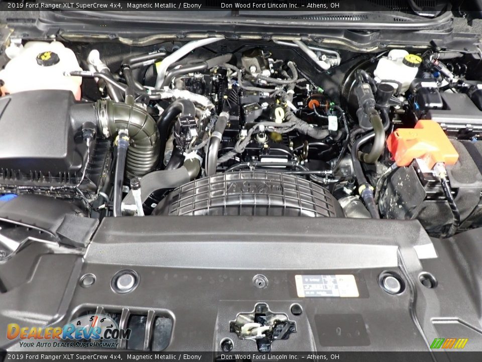 2019 Ford Ranger XLT SuperCrew 4x4 Magnetic Metallic / Ebony Photo #6