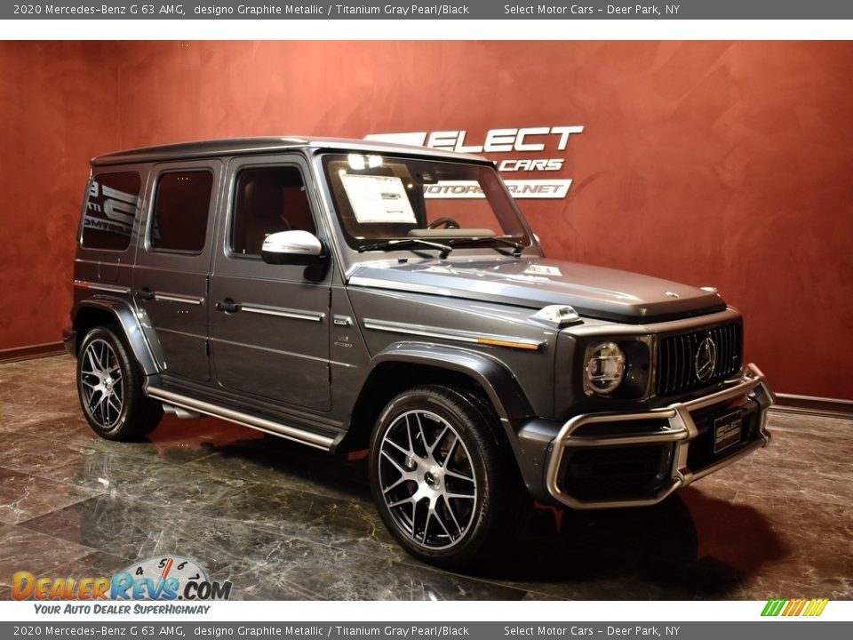 2020 Mercedes-Benz G 63 AMG designo Graphite Metallic / Titanium Gray Pearl/Black Photo #3