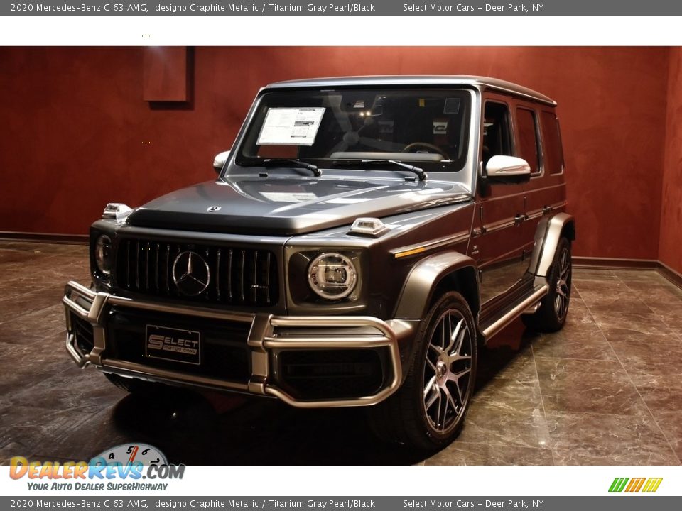 2020 Mercedes-Benz G 63 AMG designo Graphite Metallic / Titanium Gray Pearl/Black Photo #6