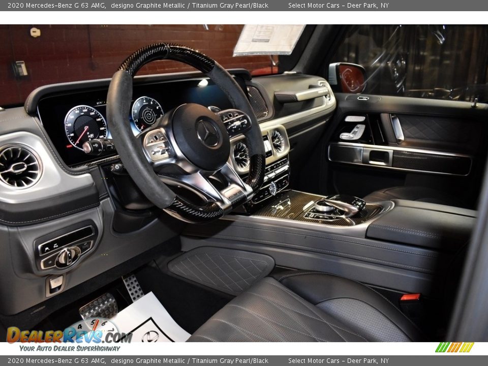 2020 Mercedes-Benz G 63 AMG designo Graphite Metallic / Titanium Gray Pearl/Black Photo #9