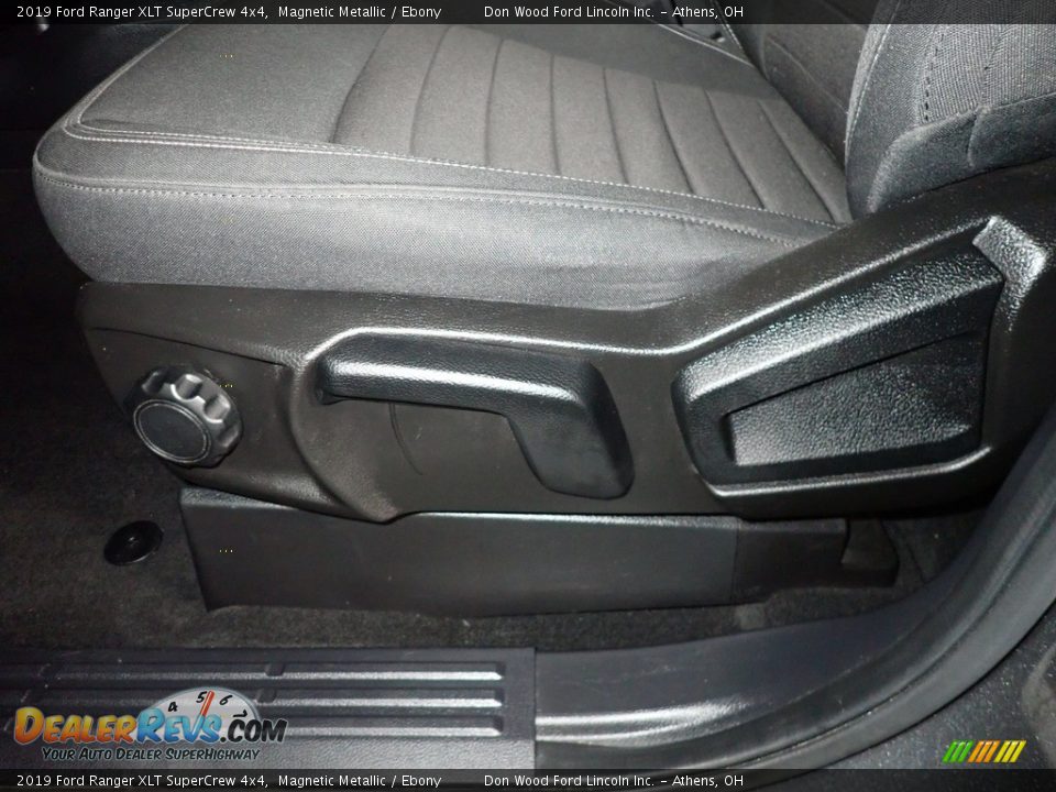2019 Ford Ranger XLT SuperCrew 4x4 Magnetic Metallic / Ebony Photo #15