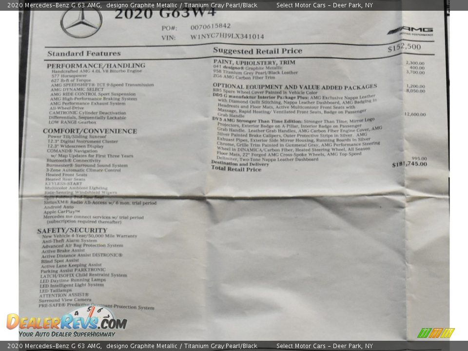 2020 Mercedes-Benz G 63 AMG designo Graphite Metallic / Titanium Gray Pearl/Black Photo #23