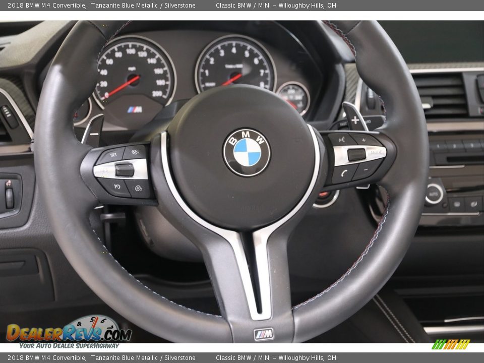 2018 BMW M4 Convertible Steering Wheel Photo #8