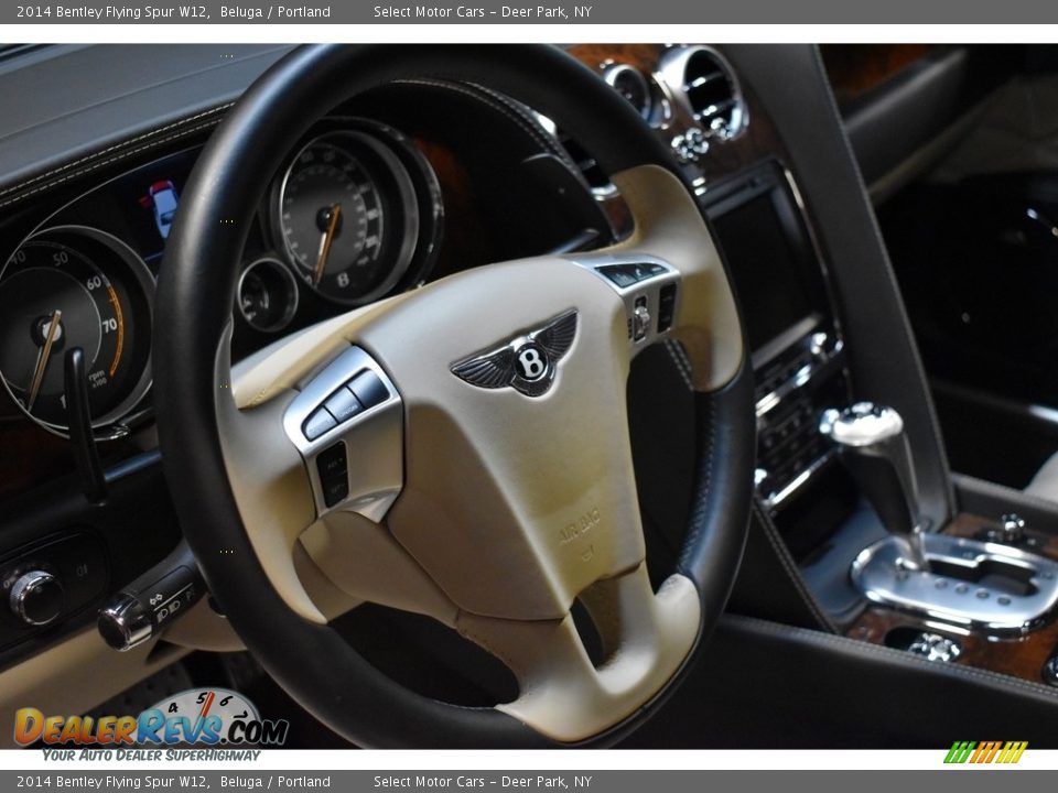 2014 Bentley Flying Spur W12 Steering Wheel Photo #8