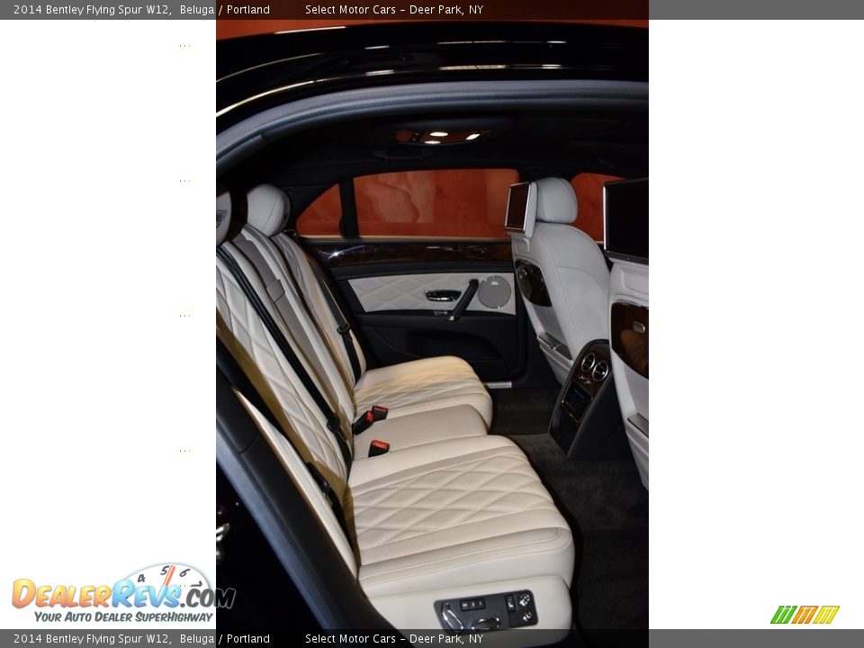 Rear Seat of 2014 Bentley Flying Spur W12 Photo #14
