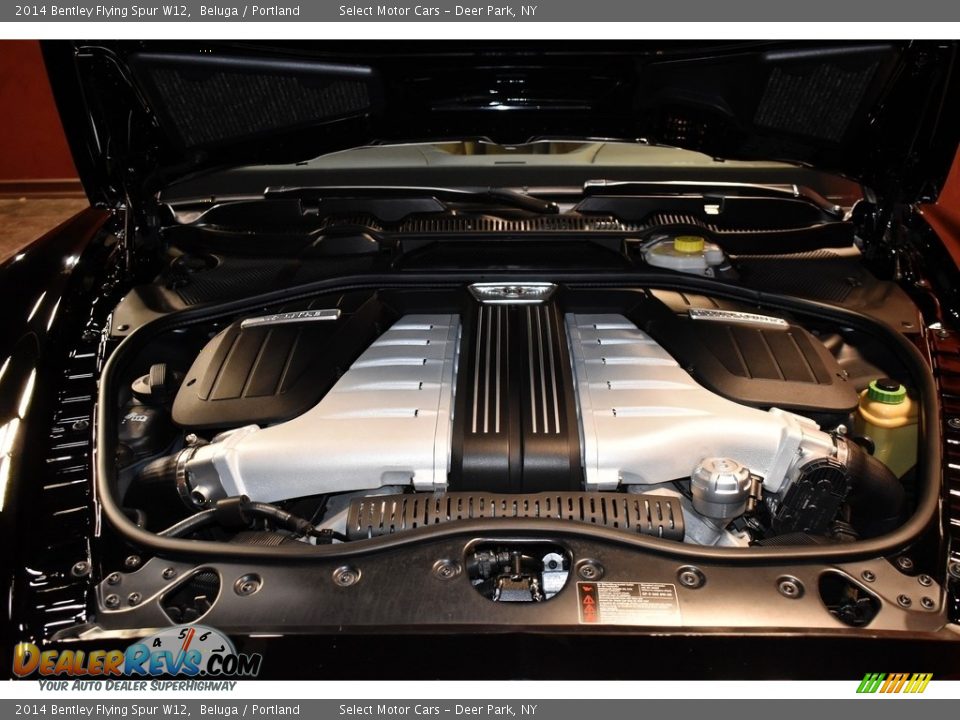 2014 Bentley Flying Spur W12 6.0 Liter Twin-Turbocharged DOHC 48-Valve VVT W12 Engine Photo #24