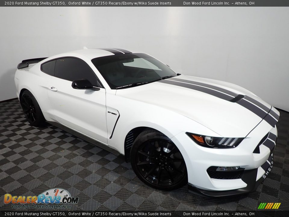 Oxford White 2020 Ford Mustang Shelby GT350 Photo #2