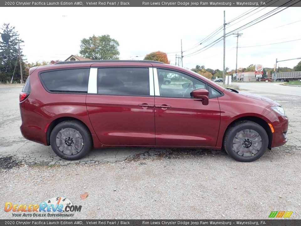 Velvet Red Pearl 2020 Chrysler Pacifica Launch Edition AWD Photo #6